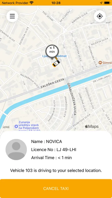 TaxiMetro Ljubljana Screenshots