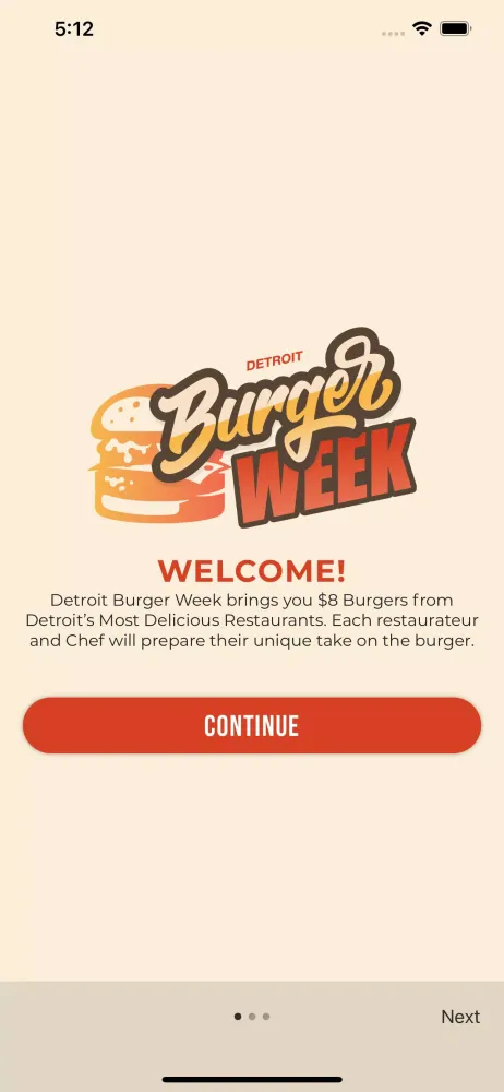 Captures d'écran de Detroit Burger Week
