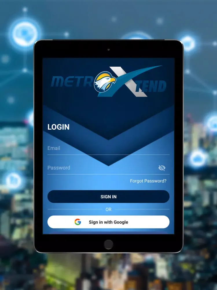 Metro Xtend iPad  スクリーンショット