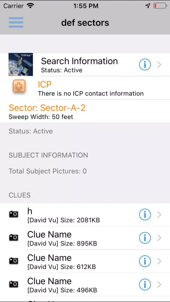 صور Search and Rescue Application