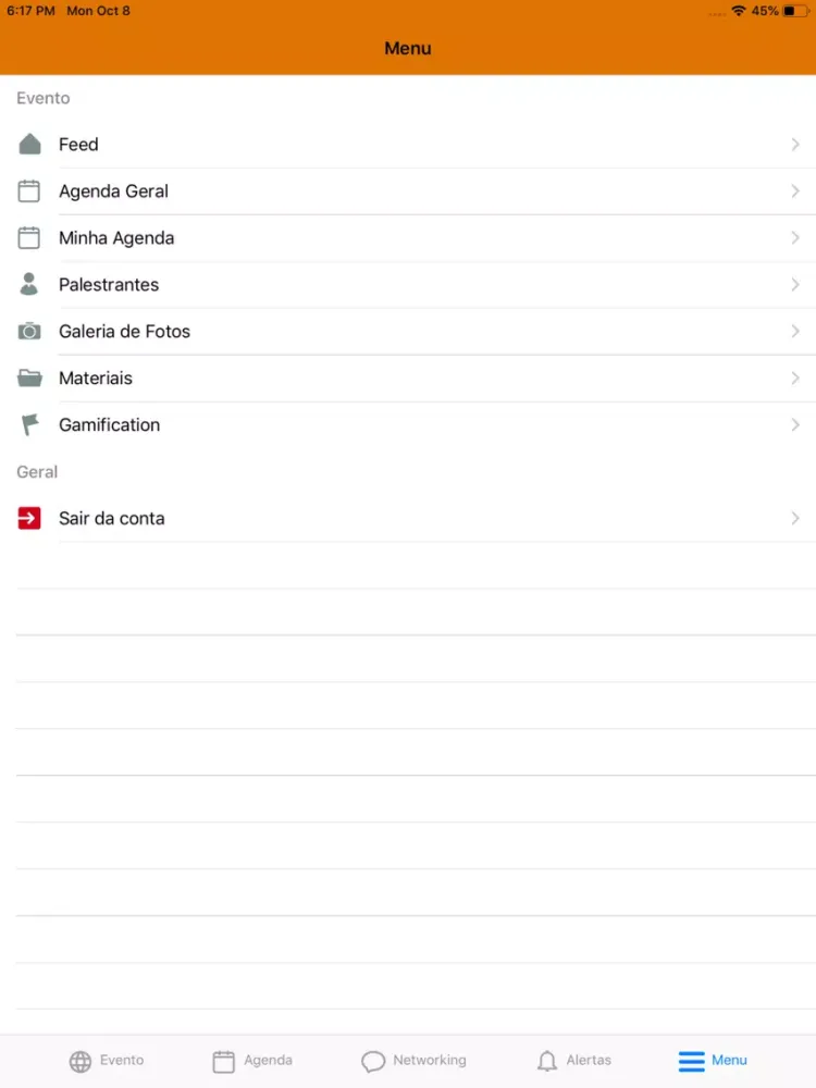 Metso Eventos iPad  Screenshots