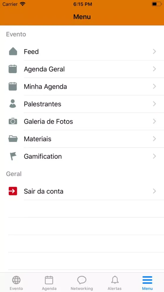 Metso Eventos Screenshots