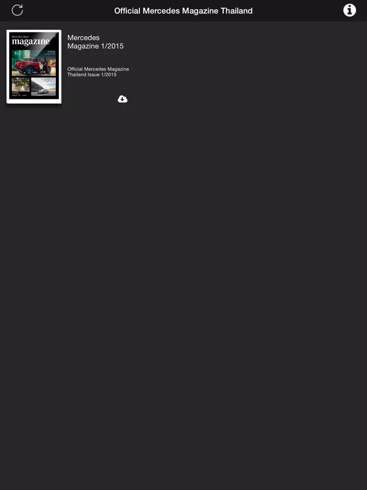 Official Mercedes Magazine Thailand iPad  Ekran Görüntüleri