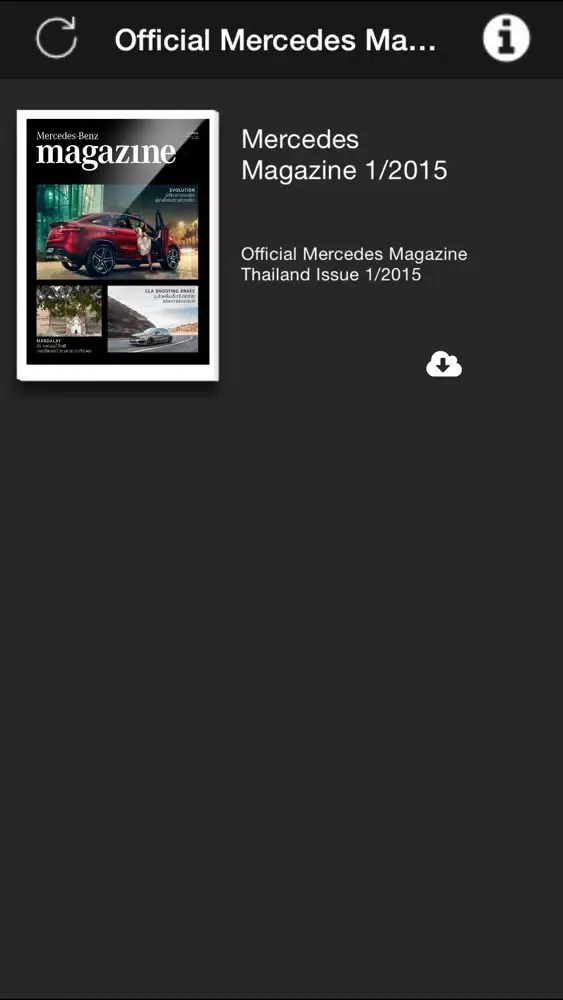 Official Mercedes Magazine Thailand Ekran Görüntüleri