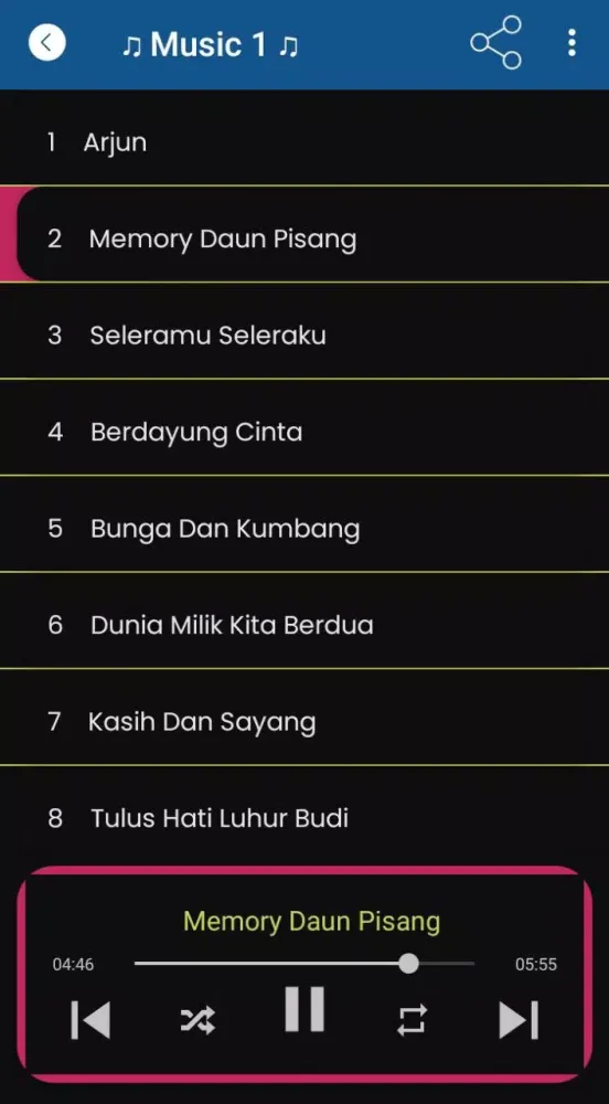 Duet Dangdut Lawas Offline Screenshots