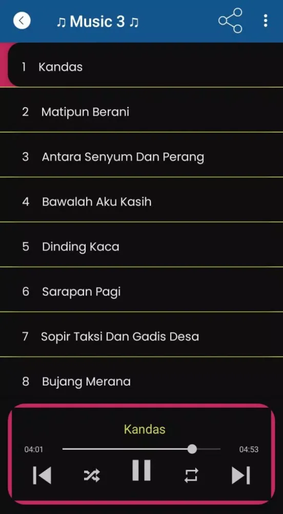 Duet Dangdut Lawas Offline Screenshots