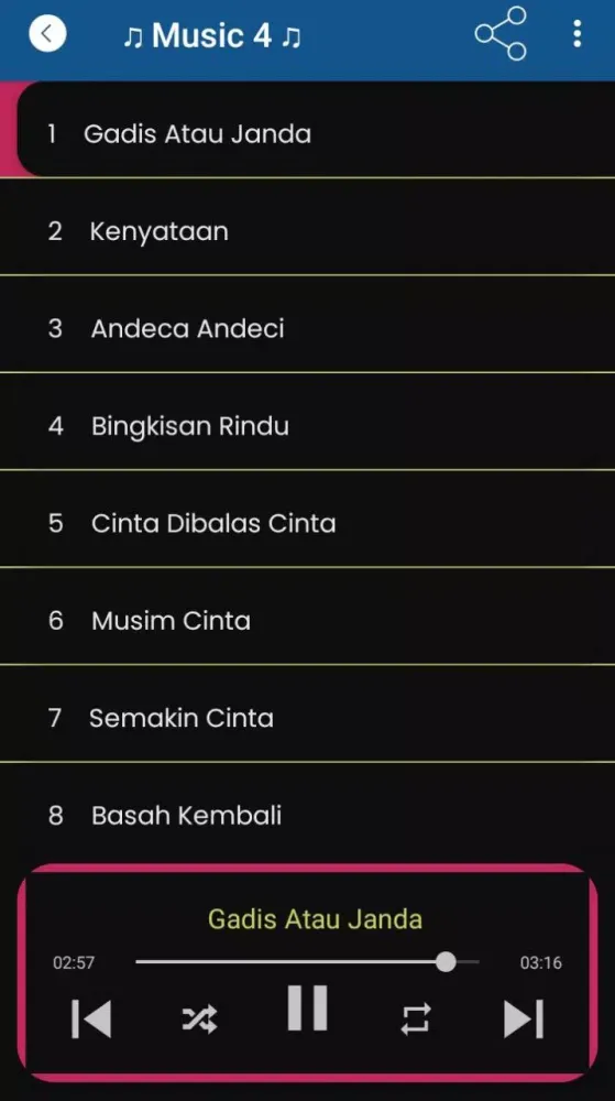 Duet Dangdut Lawas Offline Screenshots