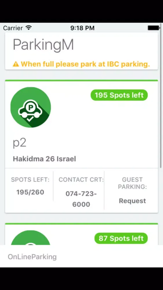ParkingX Screenshots