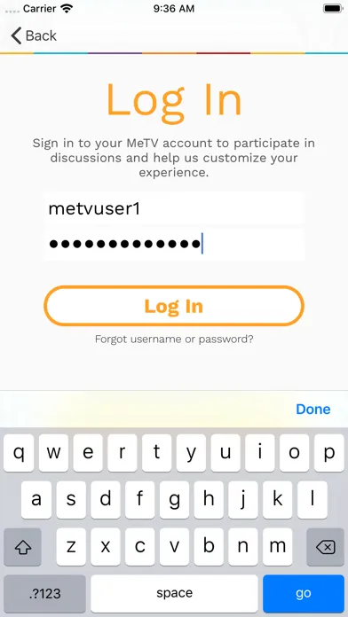 MeTV App應用截圖