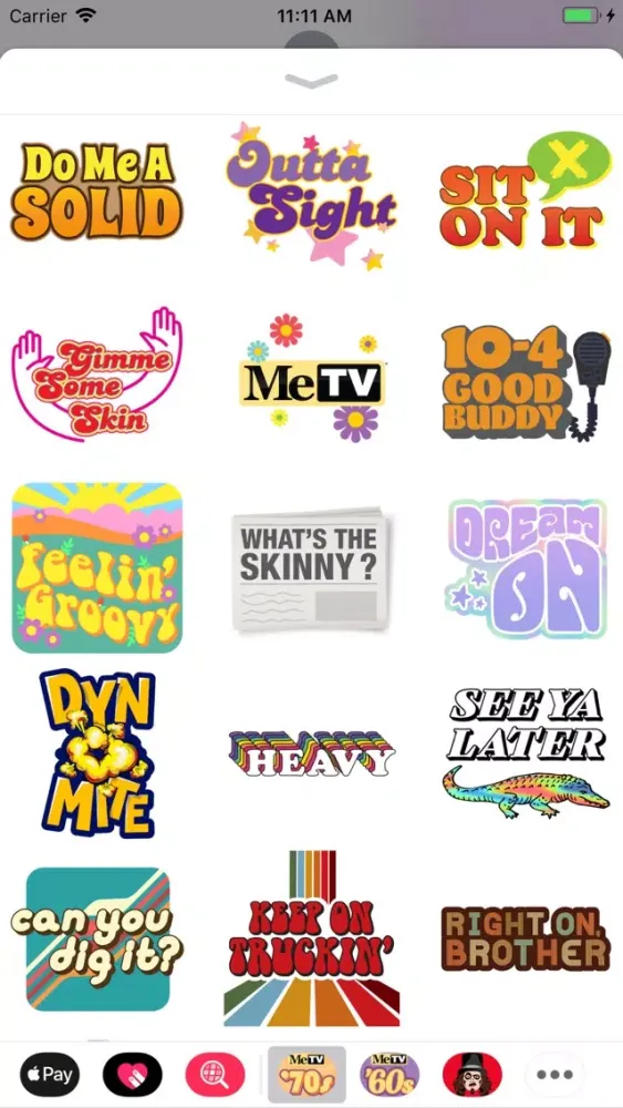 تصاویر MeTV's '70s Slang