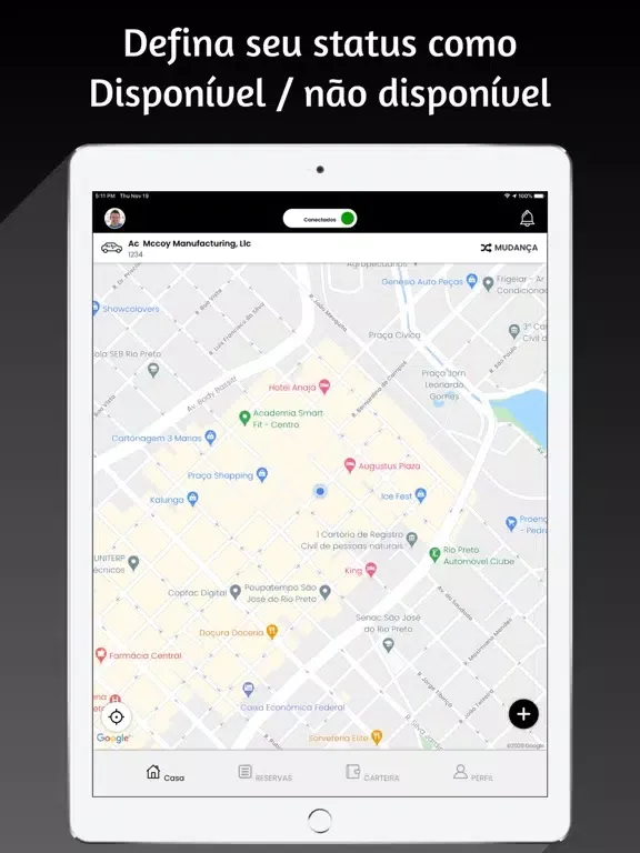 MeuApp! Drivers iPad  Screenshots