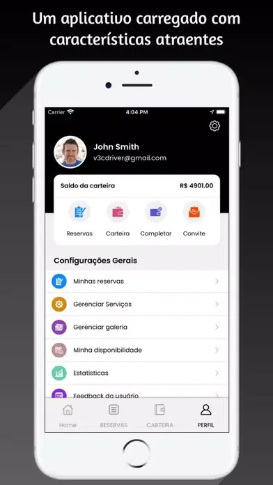 MeuApp! Drivers Screenshots
