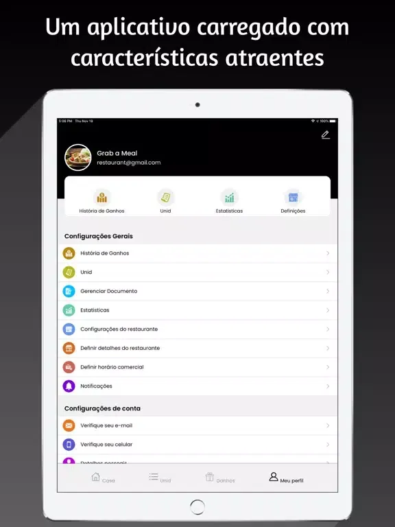 MeuApp! Lojas iPad  स्क्रीनशॉट