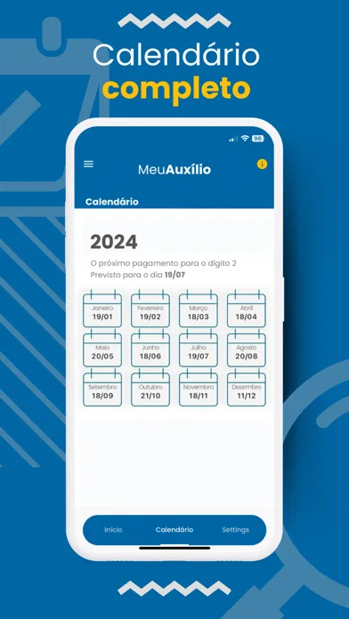 Meu Auxílio Screenshots