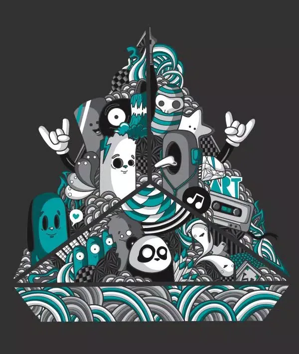 Inspirasi Doodle Art应用截图