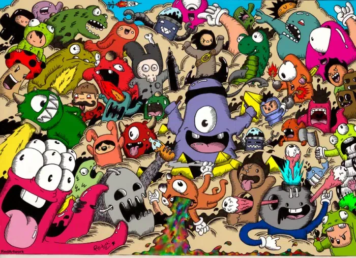 Inspirasi Doodle Art应用截图