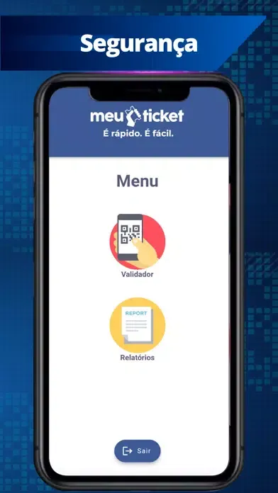 Screenshot di Meuticket