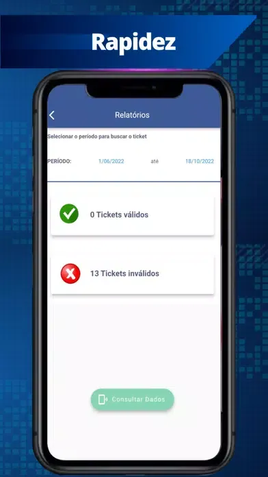 Screenshot di Meuticket