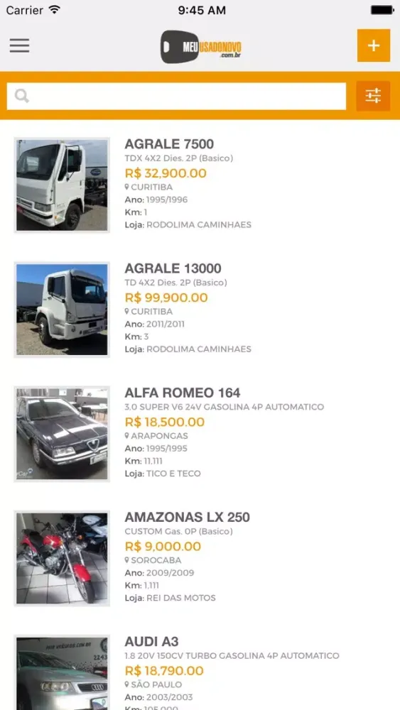 MUN - Meu Usado Novo Screenshots