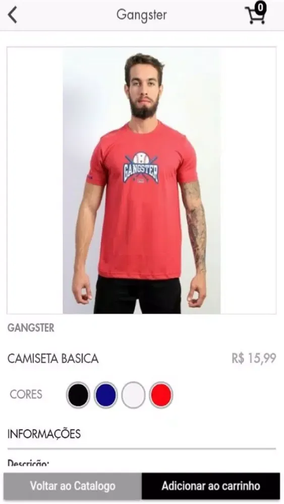 Capturas de tela do Gangster