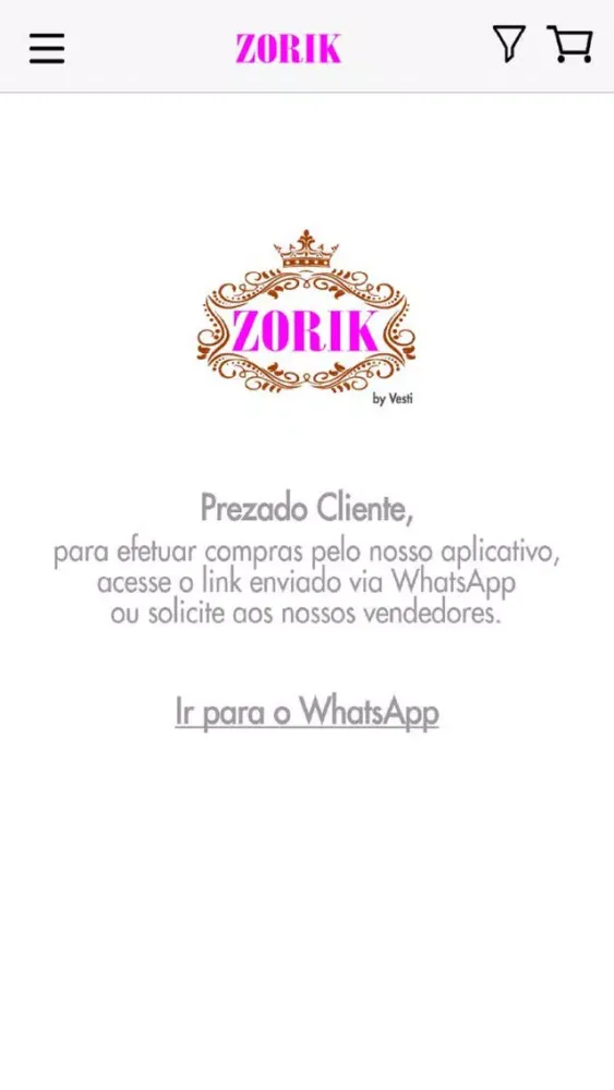 ภาพหน้าจอของ ZORIK