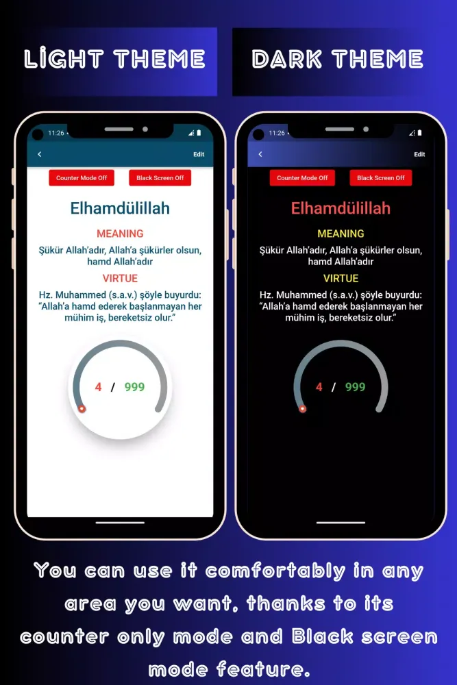 Digital Tasbeeh Counter स्क्रीनशॉट