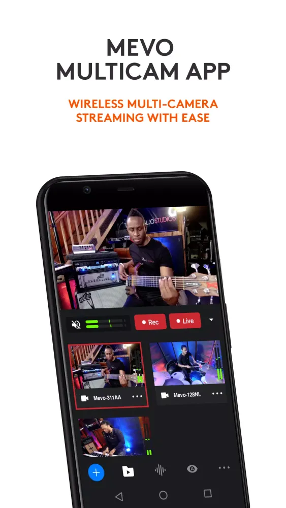 Logitech Mevo Multicam Screenshots