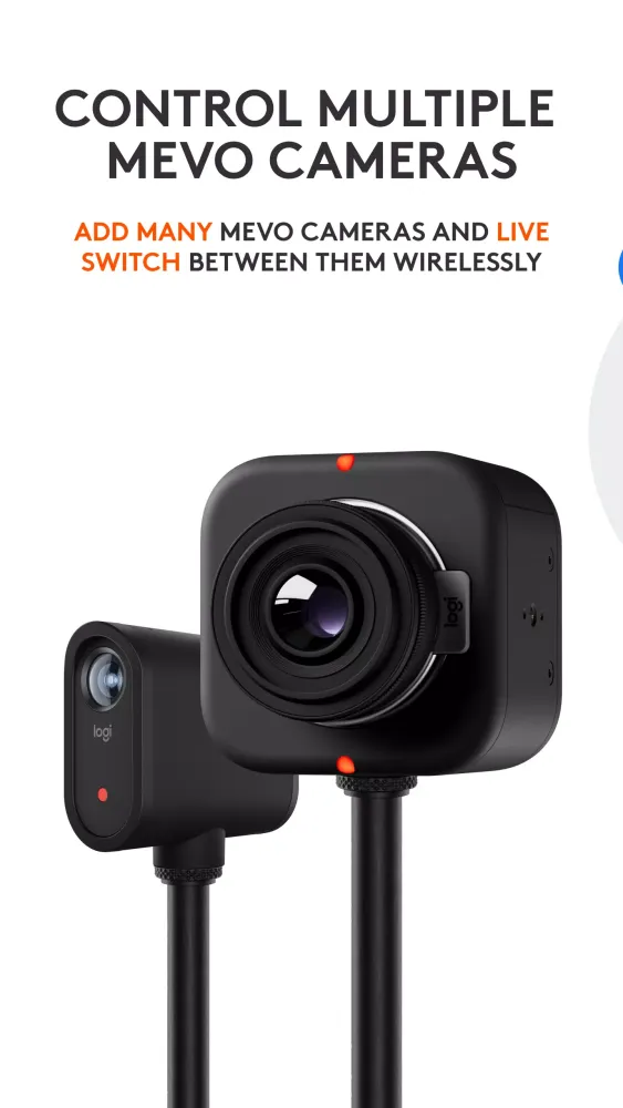 Logitech Mevo Multicam Screenshots