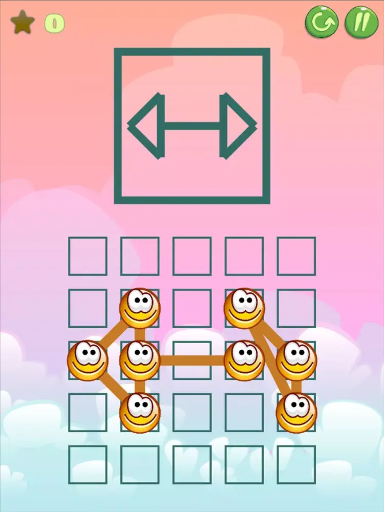 صور Smileys Line Puzzles Game iPad 