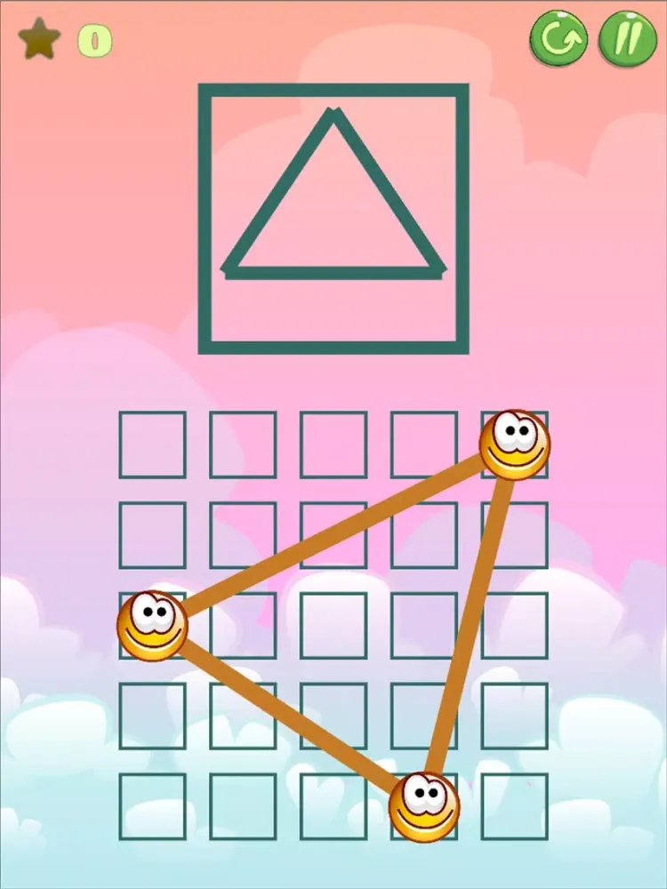 صور Smileys Line Puzzles Game iPad 