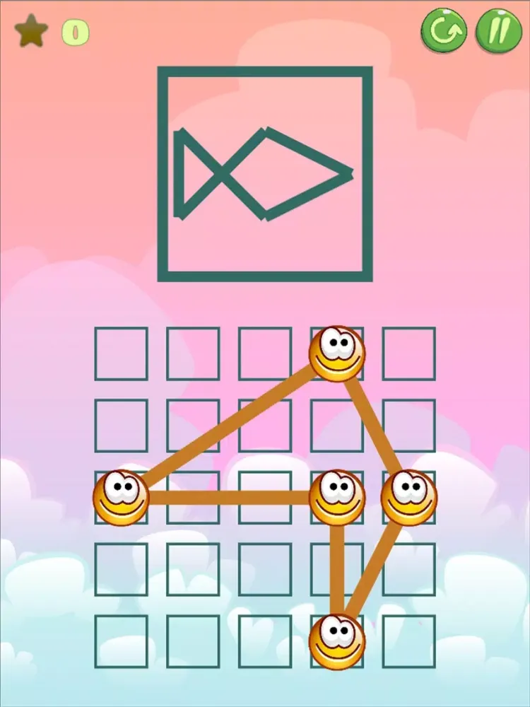 صور Smileys Line Puzzles Game iPad 