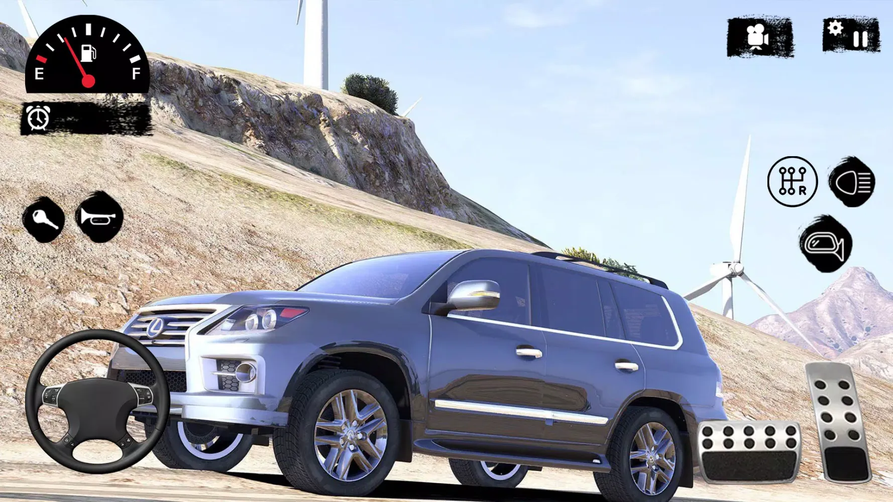 Offroad Lexus Lx 570 Game 2024 Ekran Görüntüleri