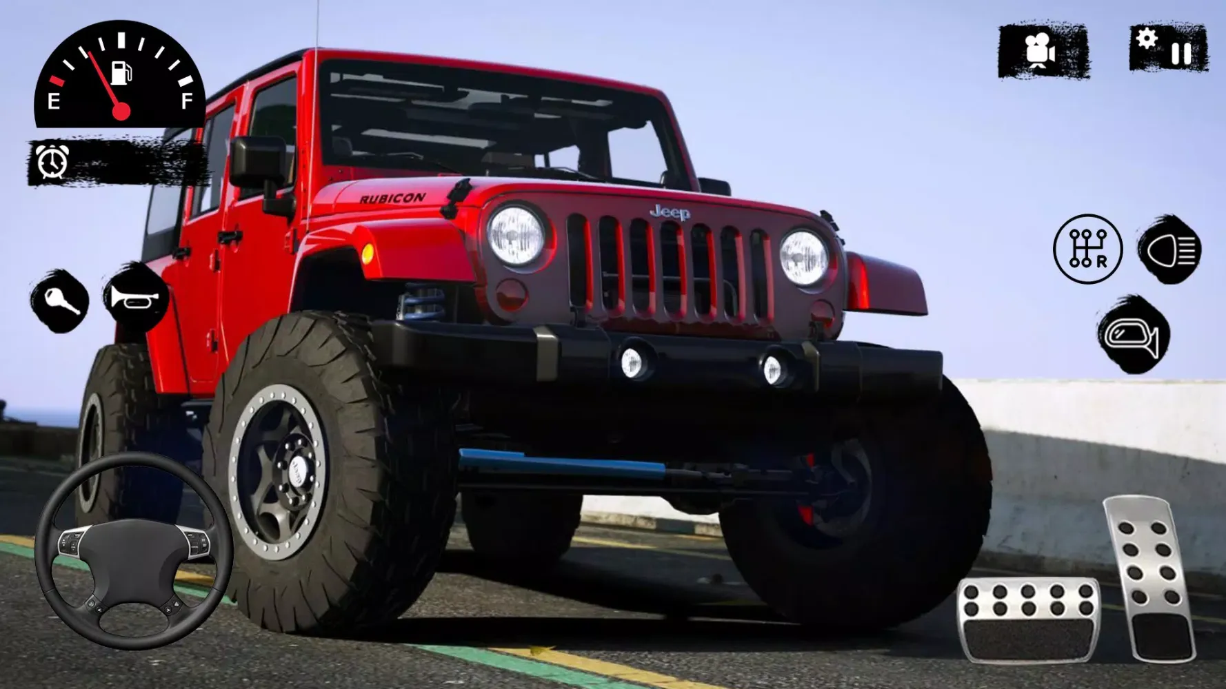 Offroad Thar Game Simulator 3D Screenshots