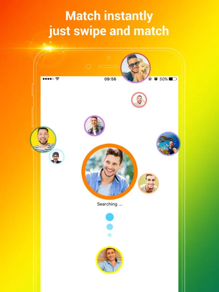 تصاویر GINTER - Gay Video Chat, Find And Meet New Guys iPad 
