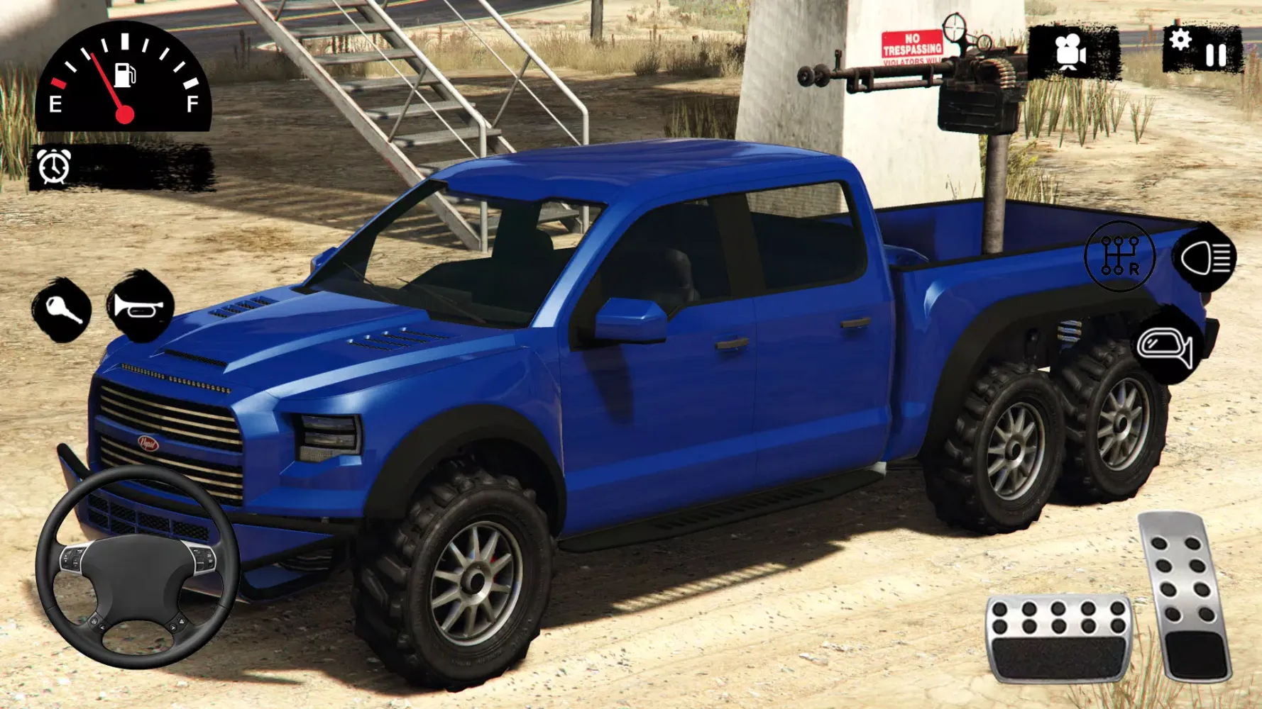 صور US Pickup Truck Offroad Drive