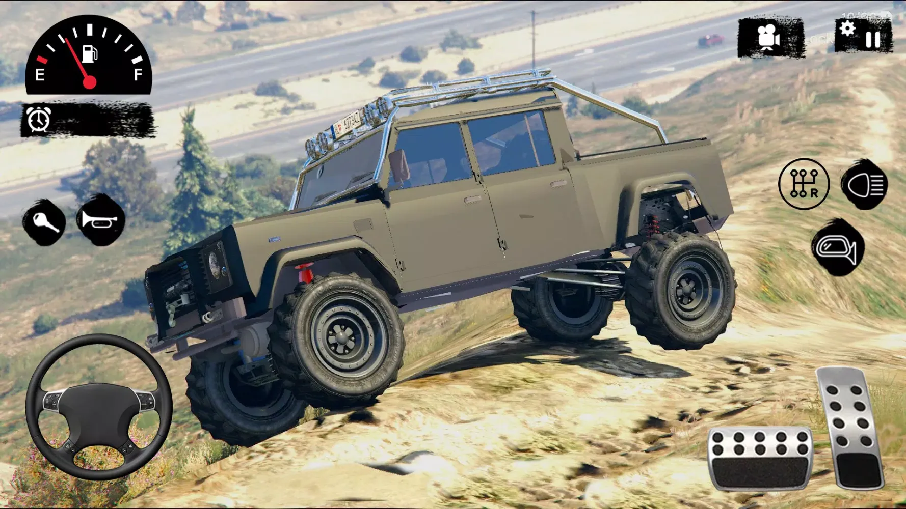 صور US Pickup Truck Offroad Drive