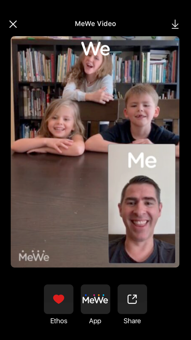 Screenshot di MeWe Camera: Fun Dual-Camera