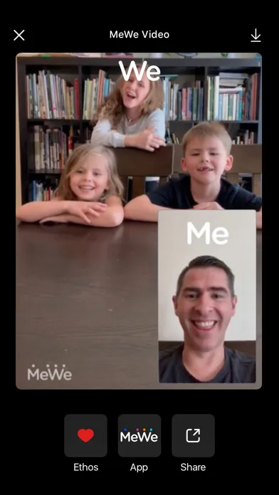 تصاویر MeWe Camera: Fun Dual-Camera