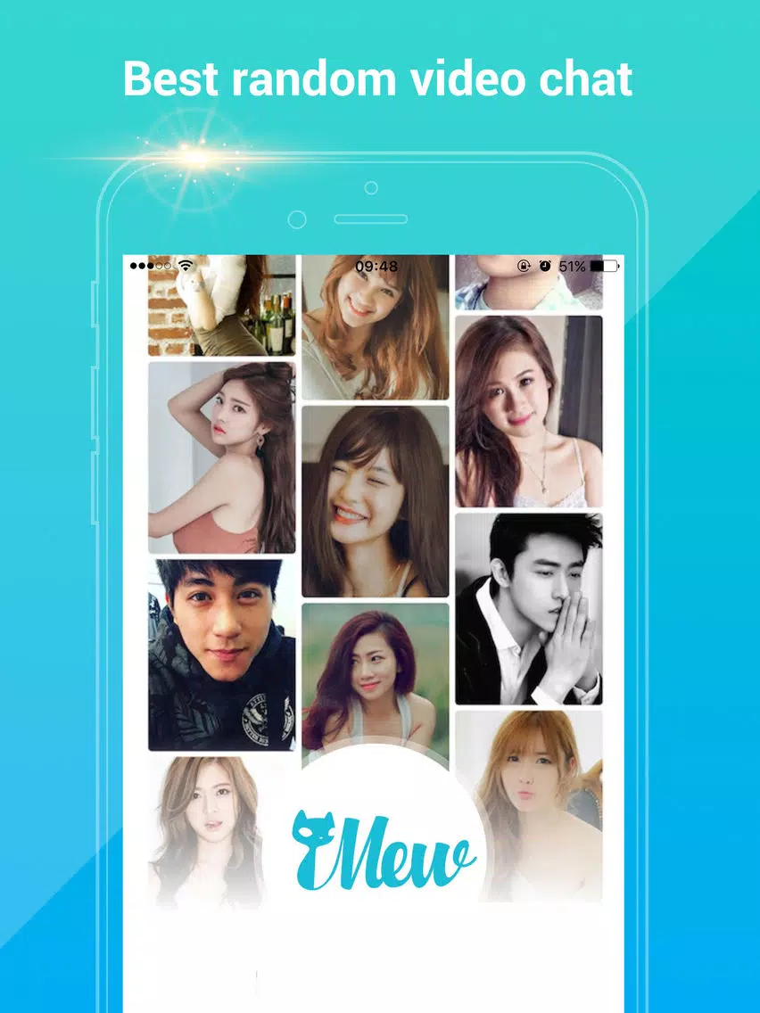Mew - Random Video Chat iPad 應用截圖
