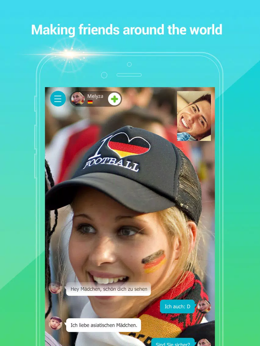 Mew - Random Video Chat iPad 應用截圖