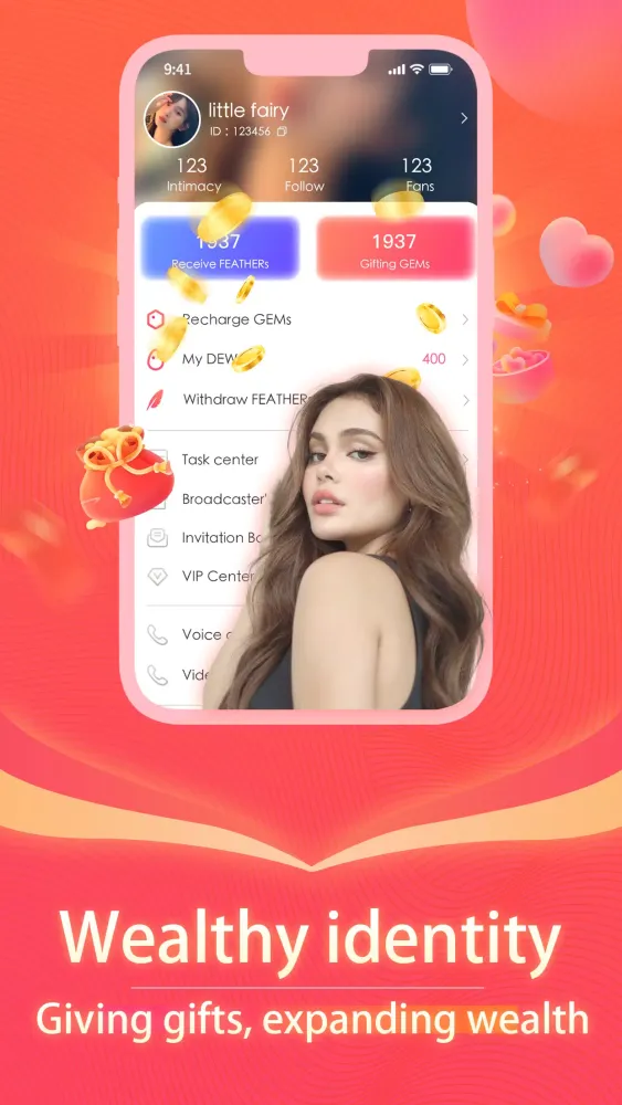 Mewo﹣Live Stream&Video Chat স্ক্রিনশট