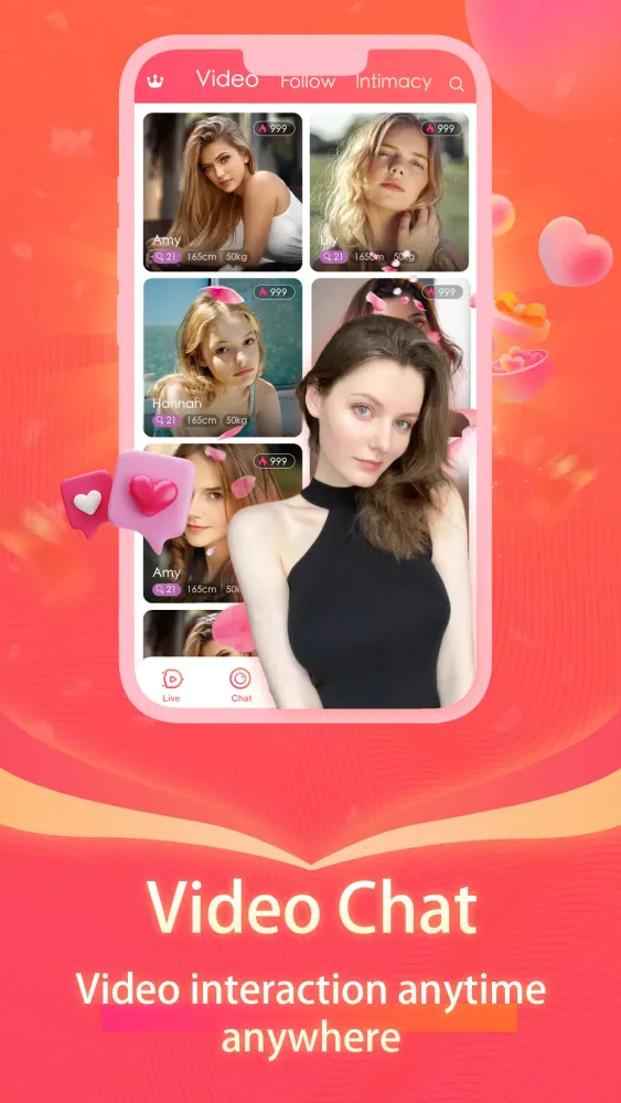 Mewo﹣Live Stream&Video Chat স্ক্রিনশট