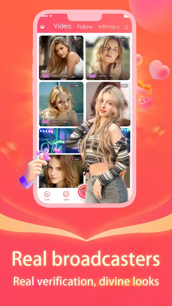 Mewo﹣Live Stream&Video Chat স্ক্রিনশট