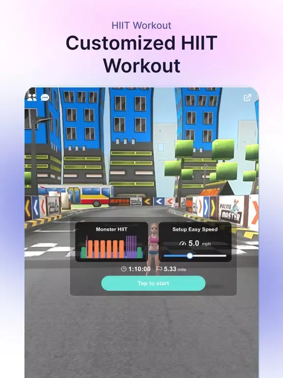 Captures d'écran de Mewod Fitness - Metaverse Run iPad 