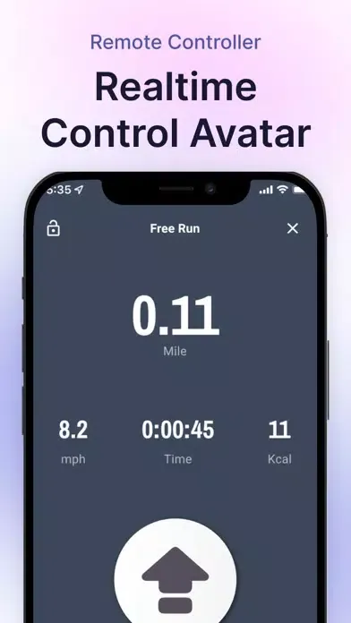 Captures d'écran de Mewod Fitness - Metaverse Run