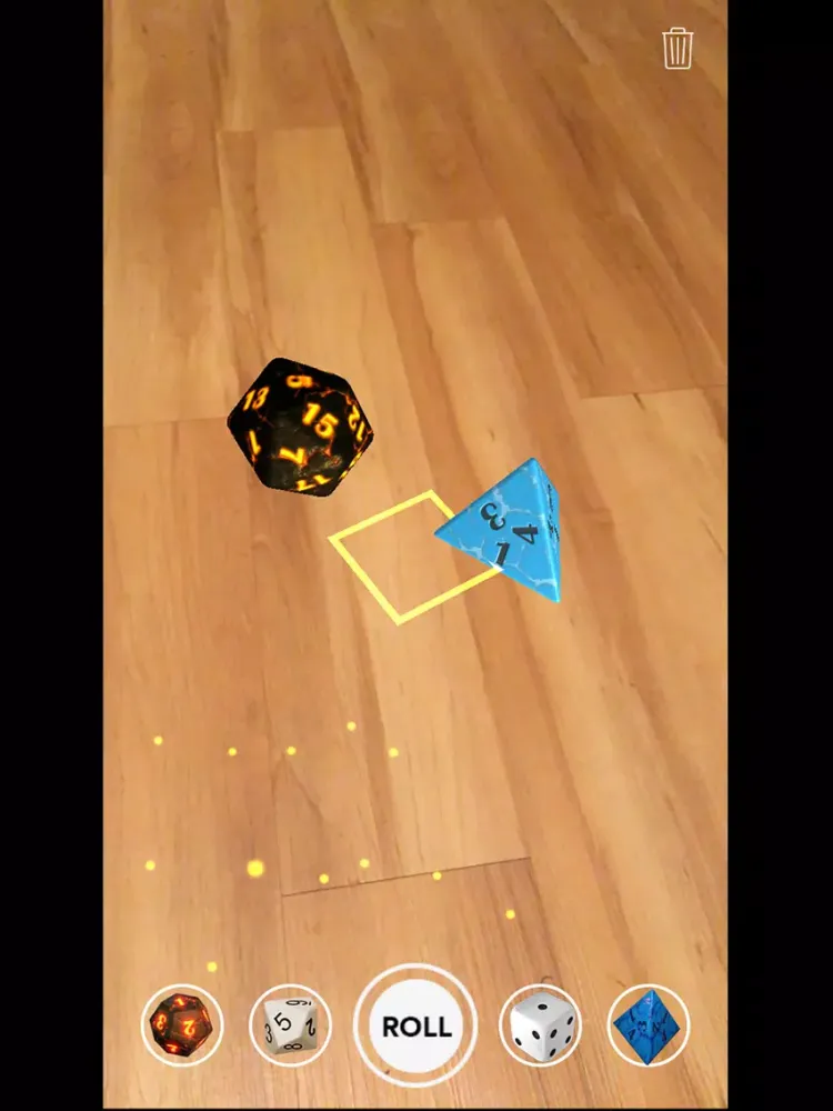 Dice Augmented Reality iPad  スクリーンショット