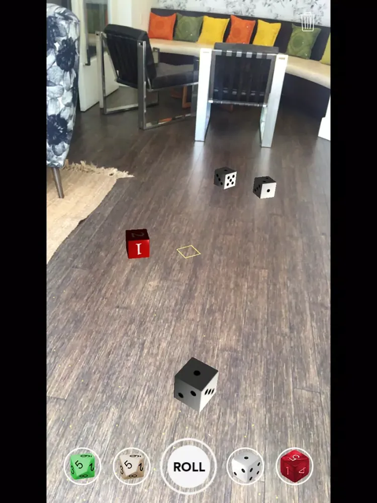 Dice Augmented Reality iPad  スクリーンショット
