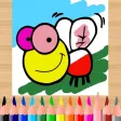 Magic paint - Kids coloring book