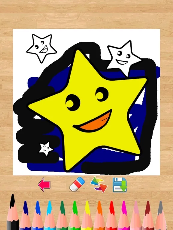 Tangkapan skrin Magic paint - Kids coloring book iPad 