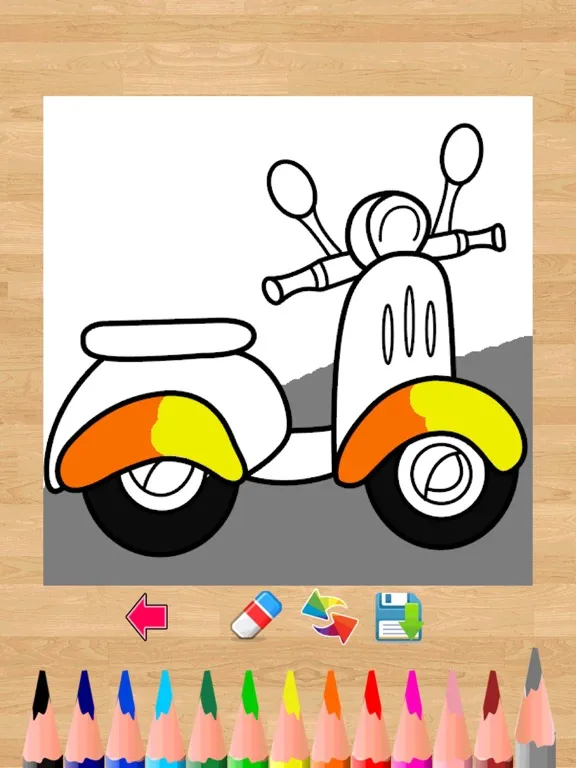 Tangkapan skrin Magic paint - Kids coloring book iPad 